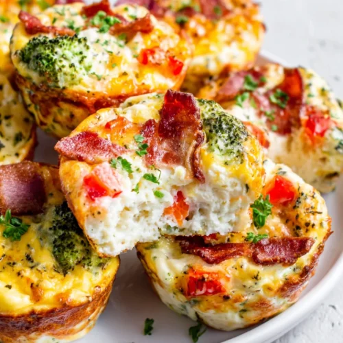 Fluffy and Savory Egg White Muffins for Easy Mornings 1 Egg white muffins: healthy, protein-packed breakfast option.