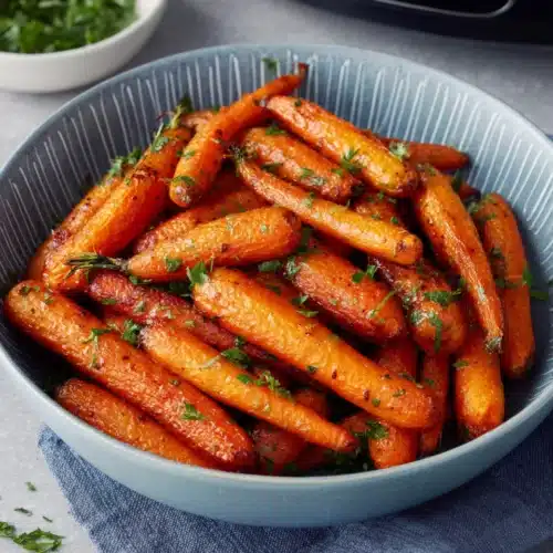 Honey Roasted Carrots Air Fryer: Quick and Delicious! 1 Honey roasted carrots air fryer, a flavorful side dish.