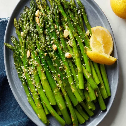 Pan Fried Asparagus: A Simple and Flavorful Delight 1 Delicious pan fried asparagus, a quick side dish