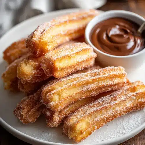 Easy Homemade Churros: Indulgent and Deliciously Simple 1 Easy homemade churros - delicious and crispy cinnamon sticks.