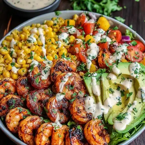 Mexican Shrimp Salad: A Flavorful & Easy Delight 1 Mexican shrimp salad featuring juicy shrimp and zesty veggies.