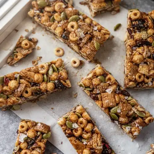 Cereal Bar Recipe Healthy: A Simple Delight 1 Healthy cereal bar recipe with Chex, cranberries, and pepitas